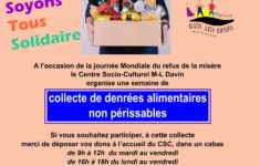 Collecte de denrées alimentaires