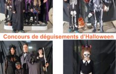 Résultat du concours de déguisement d'Halloween